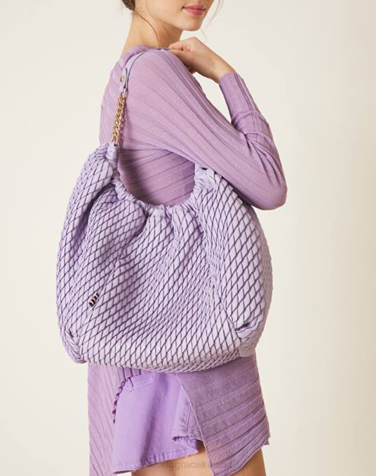 Manila Grace شنطة نحيف الخزامى حقيبة توليب كبيرة Z2TJ490