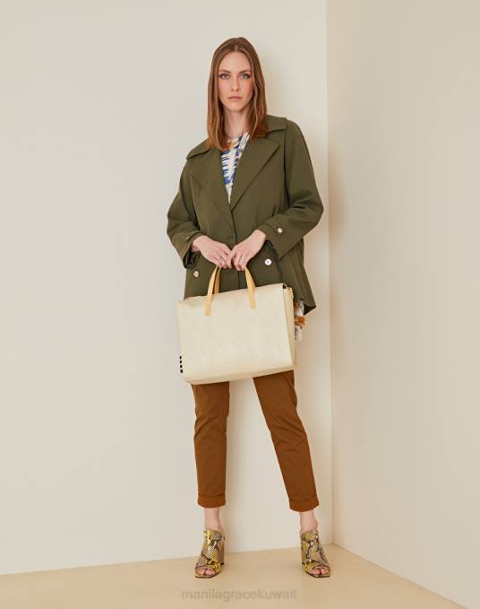 Manila Grace شنطة نحيف البيج الرملي حقيبة حالة فرانشيسكا Z2TJ513