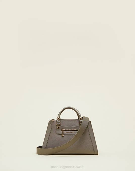 Manila Grace شنطة نحيف أنثراسايت وسيلة التسوق ميراما Z2TJ524