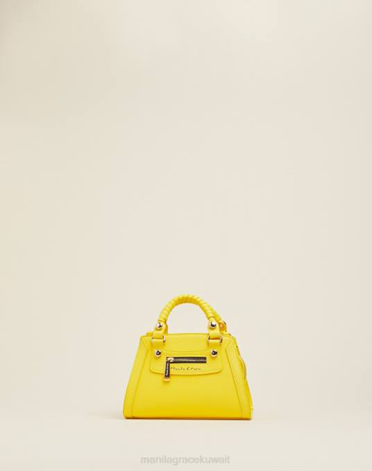 Manila Grace شنطة نحيف أصفر ميراما تتسوق صغيرتي Z2TJ526