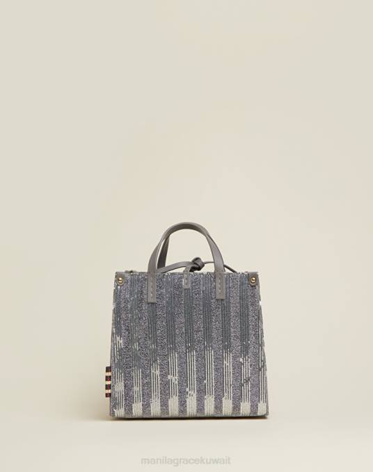Manila Grace شنطة نحيف فضة حقيبة صغيرة من "بيليتس" فيليسيا Z2TJ541