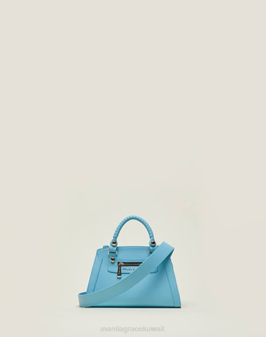 Manila Grace شنطة نحيف أزرق فاتح ميراما تسوق صغيرة Z2TJ569