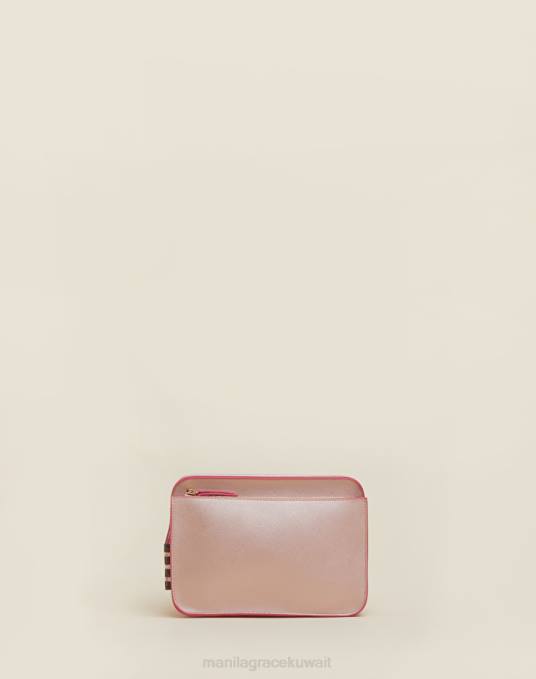 Manila Grace شنطة نحيف لون القرنفل حقيبة فلوريدا متوسطة الحجم Z2TJ575