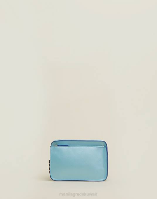 Manila Grace شنطة نحيف الغبار الأزرق حقيبة فلوريدا متوسطة الحجم Z2TJ576