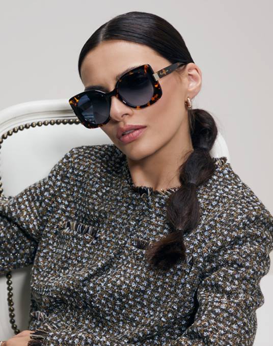 Manila Grace ملحق نحيف أفانا النظارات الشمسية المربعة Z2TJ581