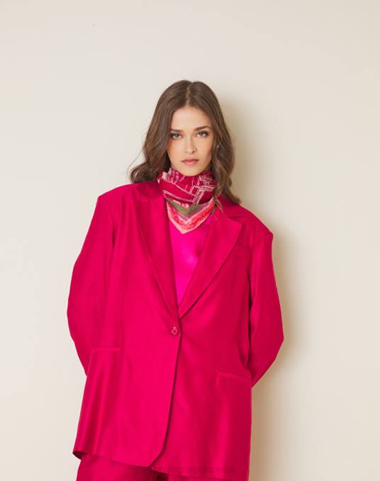 Manila Grace ملحق نحيف الكوبية وشاح صغير بنقش تجريدي من نسيج التويل الفيسكوز Z2TJ635