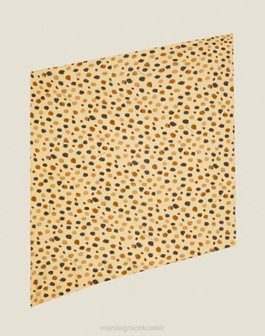 Manila Grace ملحق نحيف البيج الرملي وشاح أرجوحة مع النقاط Z2TJ639