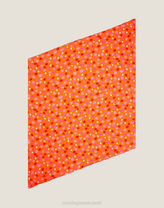 Manila Grace ملحق نحيف البرتقالي وشاح أرجوحة مع النقاط Z2TJ664